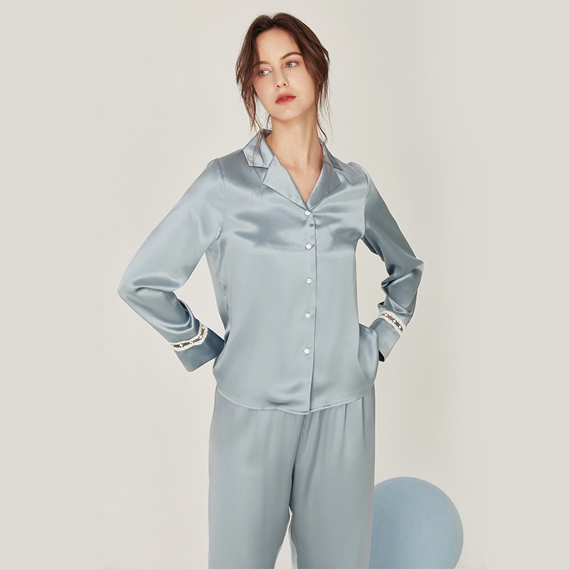 DIFALAY Wholesale Custom 100% Mulberry Silk Pajamas