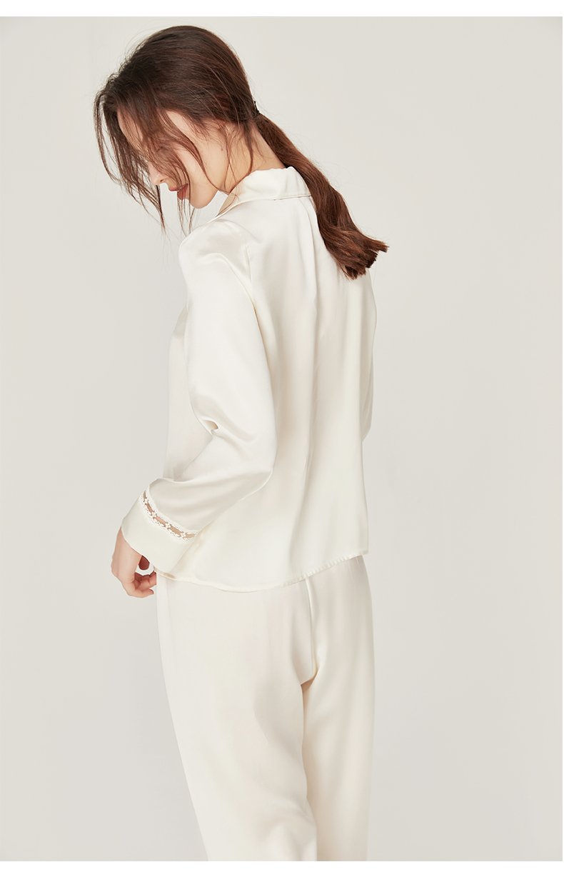 DIFALAY Wholesale Custom 100% Mulberry Silk Pajamas - Image 6