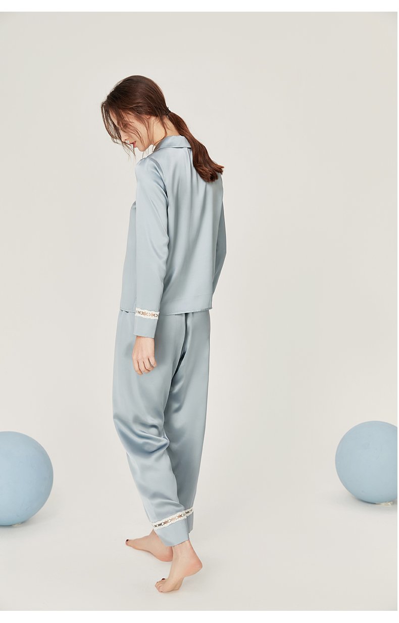 DIFALAY Wholesale Custom 100% Mulberry Silk Pajamas - Image 2